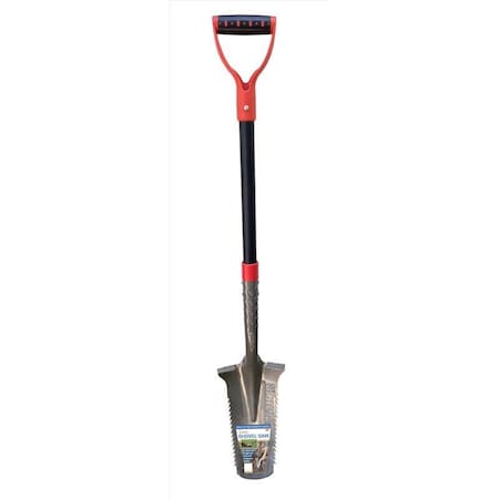 Shovel Saw Shovel Saw 45 in. Steel V-Shaped Trenching Shovel Fiberglass Handle SAWSHOVRTL